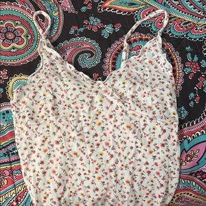Floral Spaghetti Strap Top